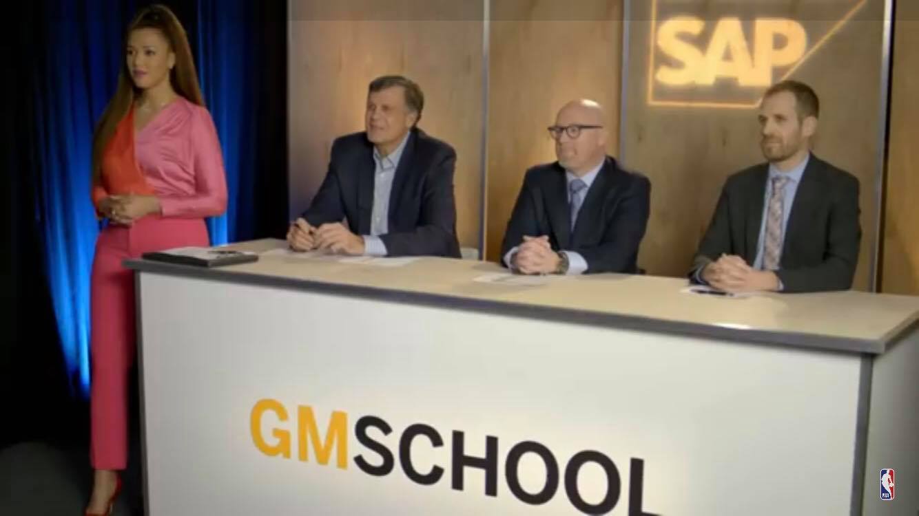 SAP、ファンがNBAのGMを目指すTVショー『SAP GM School』を制作〜データの重要性をファンにアピールする狙いとは？〜